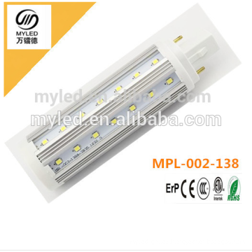 G24 / G23 / E27 Epistar Chip 9w LED PL Luz Blanco / Blanco Caliente para Elegido